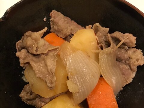 皆んな大好き肉じゃが(^.^)